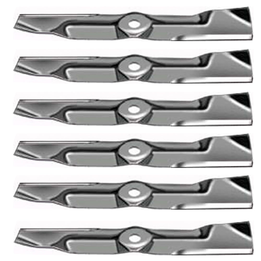 M115495 6 XHT HD Blades Fits John Deere 48 GT242 GT262 275 325 335 345 425  445 - Reliable Aftermarket Parts, Inc®