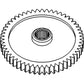 1671706M4 New Constant Mesh PTO Gear Fits Massey Ferguson MF Tractor Models