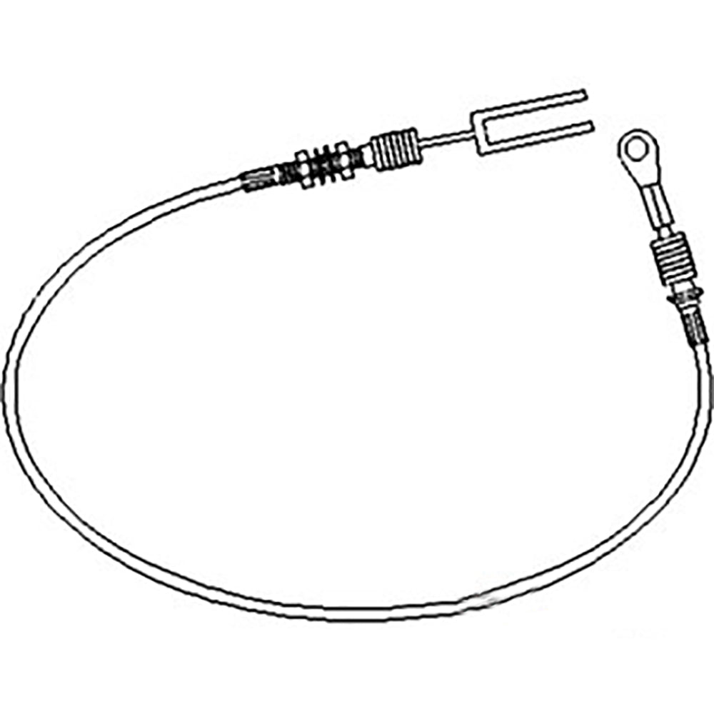 1672782M1 New LH Handbrake Cable Fits Massey Ferguson Tractor Models 240 +