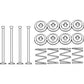 Brake Pin Kit Fits Ford New Holland 4000 4110 2000 Fits Massey Ferguson 50