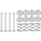 Brake Pin Kit Fits Ford New Holland 4000 4110 2000 Fits Massey Ferguson 50