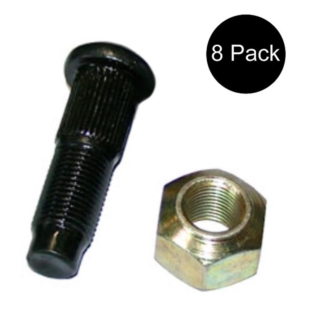 Lug Nut & Stud Kit Fits Bobcat S100 S130 S150 S160 S175 S185 S205 Skid Steer