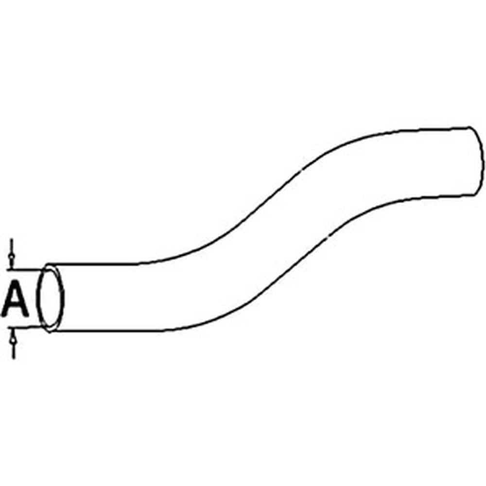 Radiator Hose (Upper) Fits Allis Chalmers D19 - 70236594