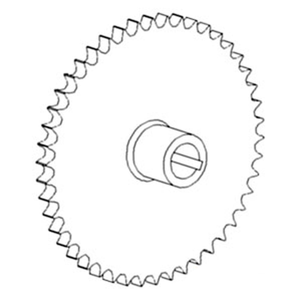 AH125080 Vertical Auger Lower Gear Fits Case Sprocket Fits John Deere CTS 9400 9