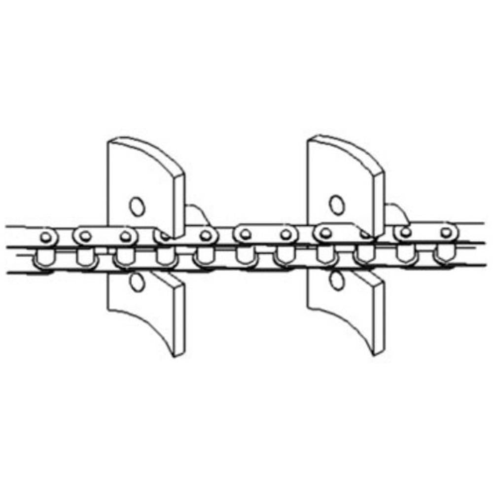 AH98032 Return Grain Elevator Chain Fits John Deere 6620 7720 8820 Combines