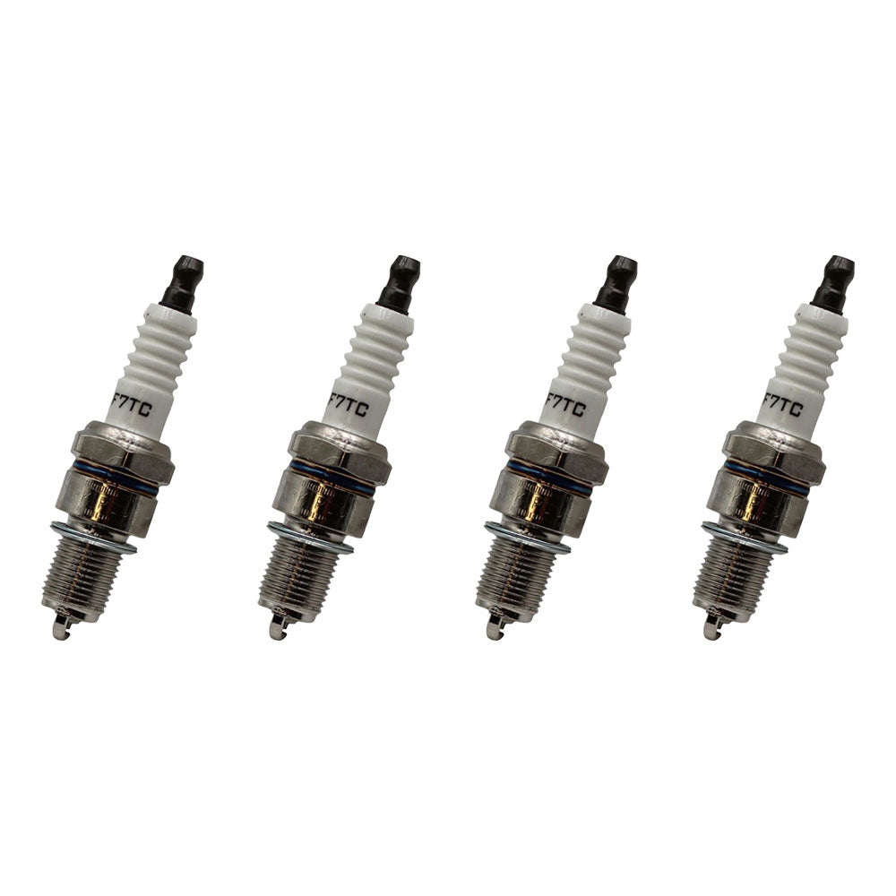 4 PK. M802138 Spark Plugs Fits John Deere Tri-Plex Greens and Fits ...