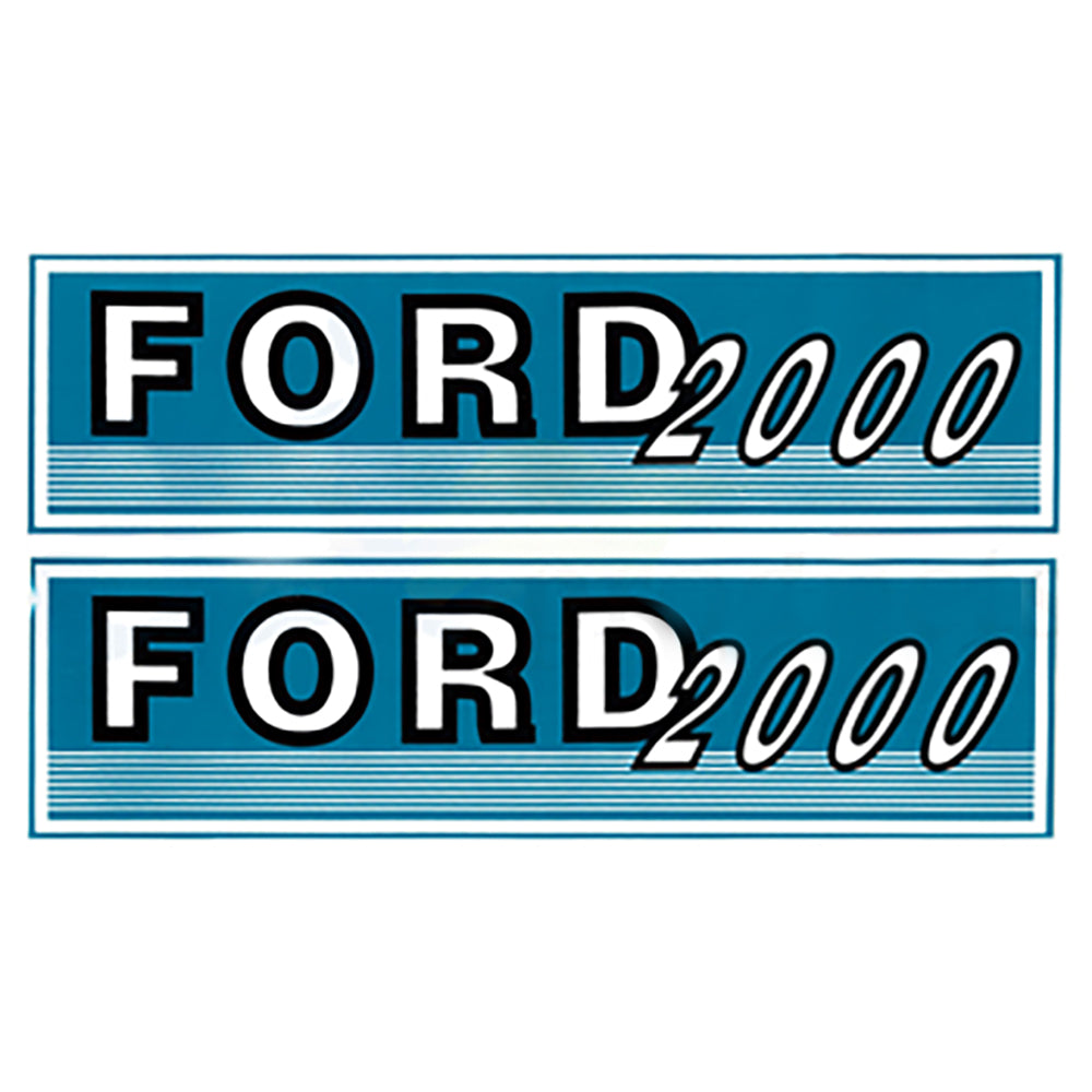 F500 New Tractor Hood Decal Fits Ford New Holland Tractor 2000