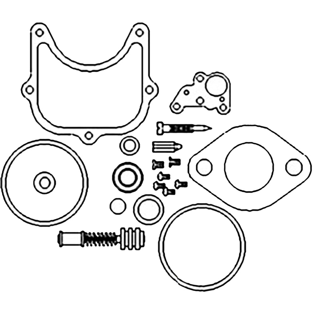 Fits Ford Tractor Holley Carburetor Rebuild Kit Early 2000 3000 4000 CKPN9590A H