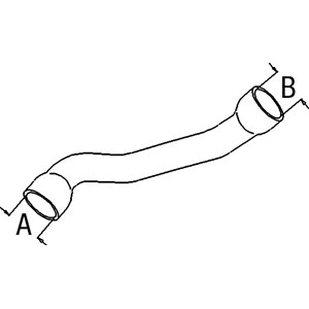 Radiator Hose Lower Fits John Deere 2855 2755 2355 2555 L61988