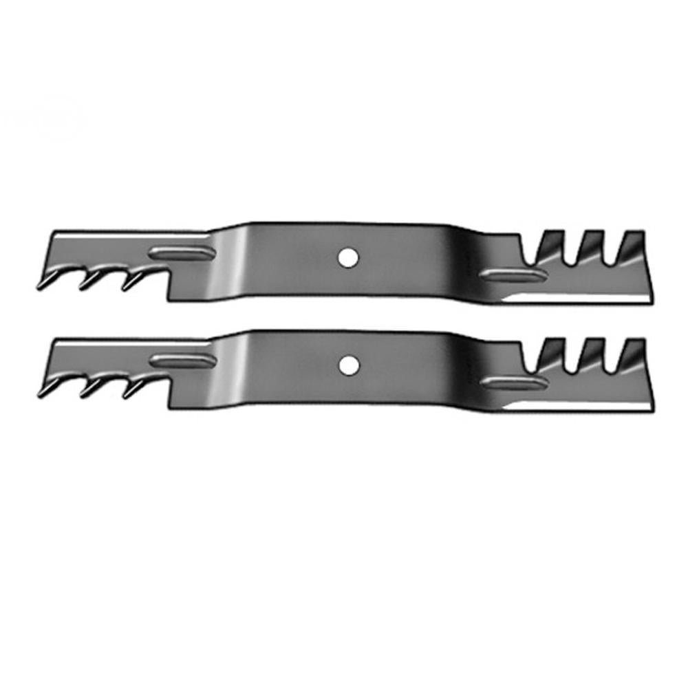 Set of Two Toothed Mulching Blades 362-460 Fits John Deere SRX895 Mower M82408