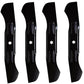 (4PK) Blades for 46" Deck Fits Cub Cadet Fits MTD Fits Troy-Bilt Fits Yardman