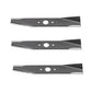 Set of 3 Mower Blades Fits Sears Fits AYP 42" 25321 9480R 9484H 917.253250