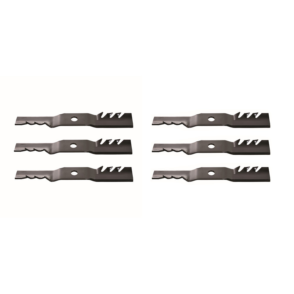 (6) 742-04416 Toothed Blades Fits Cub Cadet Enforcer 54 M54 Tank Z-Force Pro 54