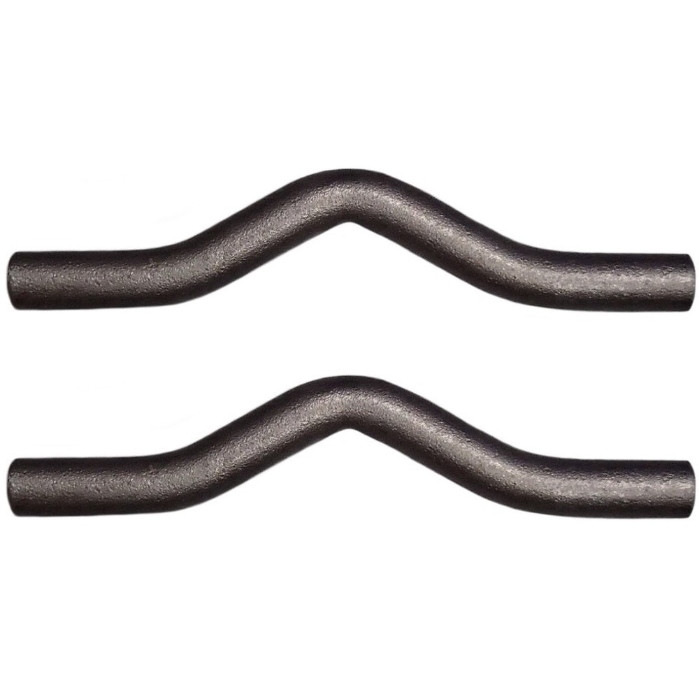 (2) Steel Weld On Safety Chain Connection Loops 3/8" For Trailers