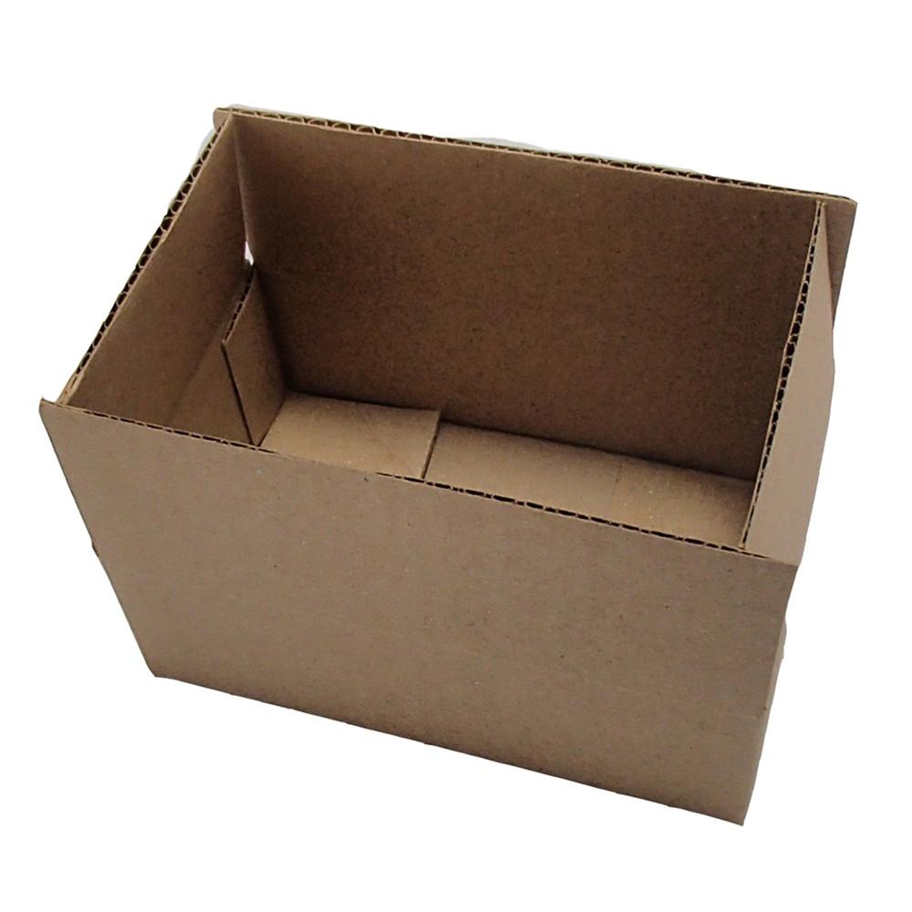 Set of Thirty-Five (35) 6x4x2 Brown Cardboard Shipping Boxes