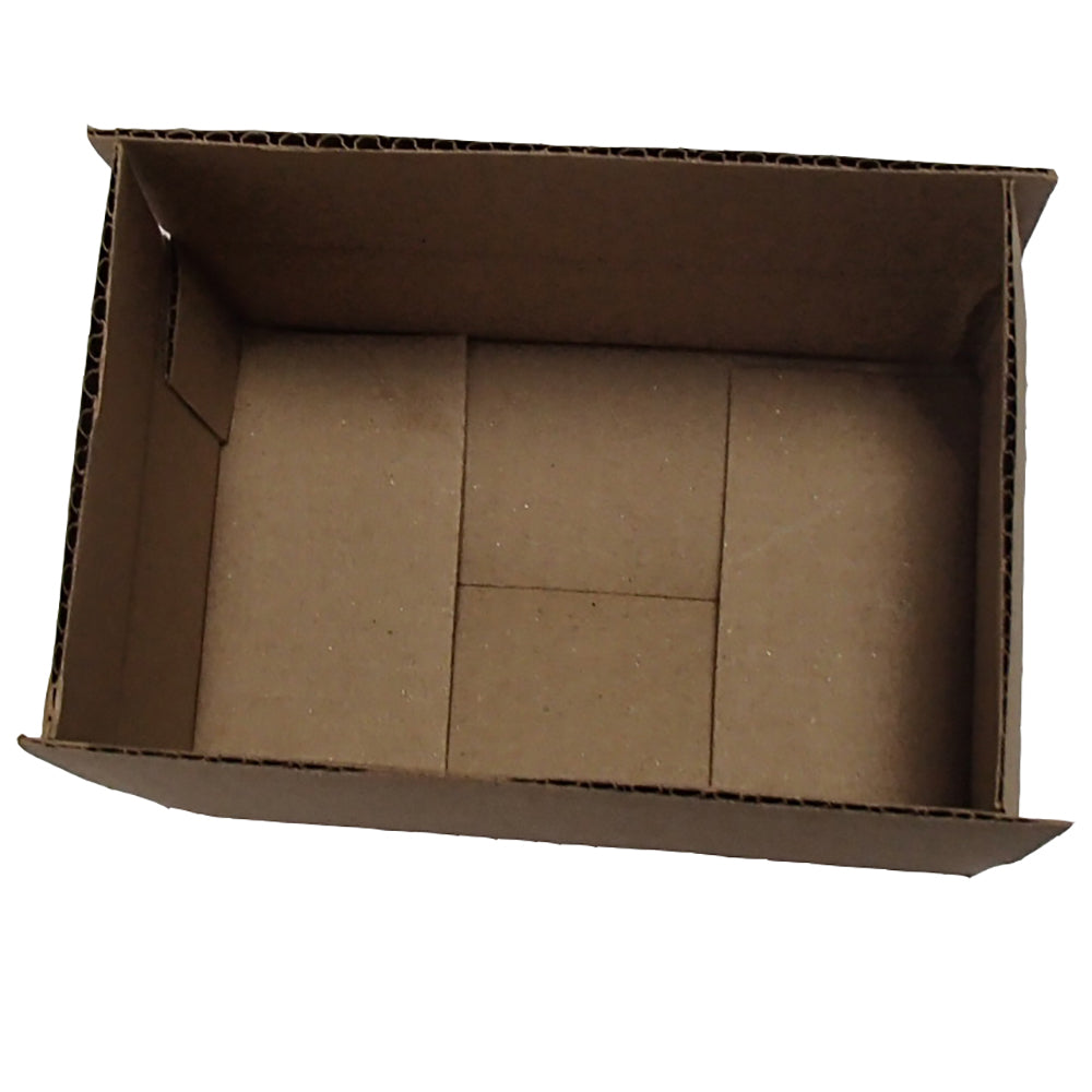 Set of Thirty-Five (35) 6x4x2 Brown Cardboard Shipping Boxes