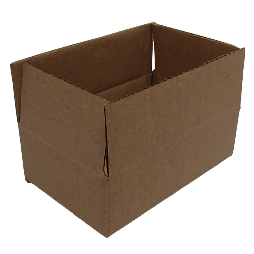 Set of Thirty-Five (35) 6x4x2 Brown Cardboard Shipping Boxes