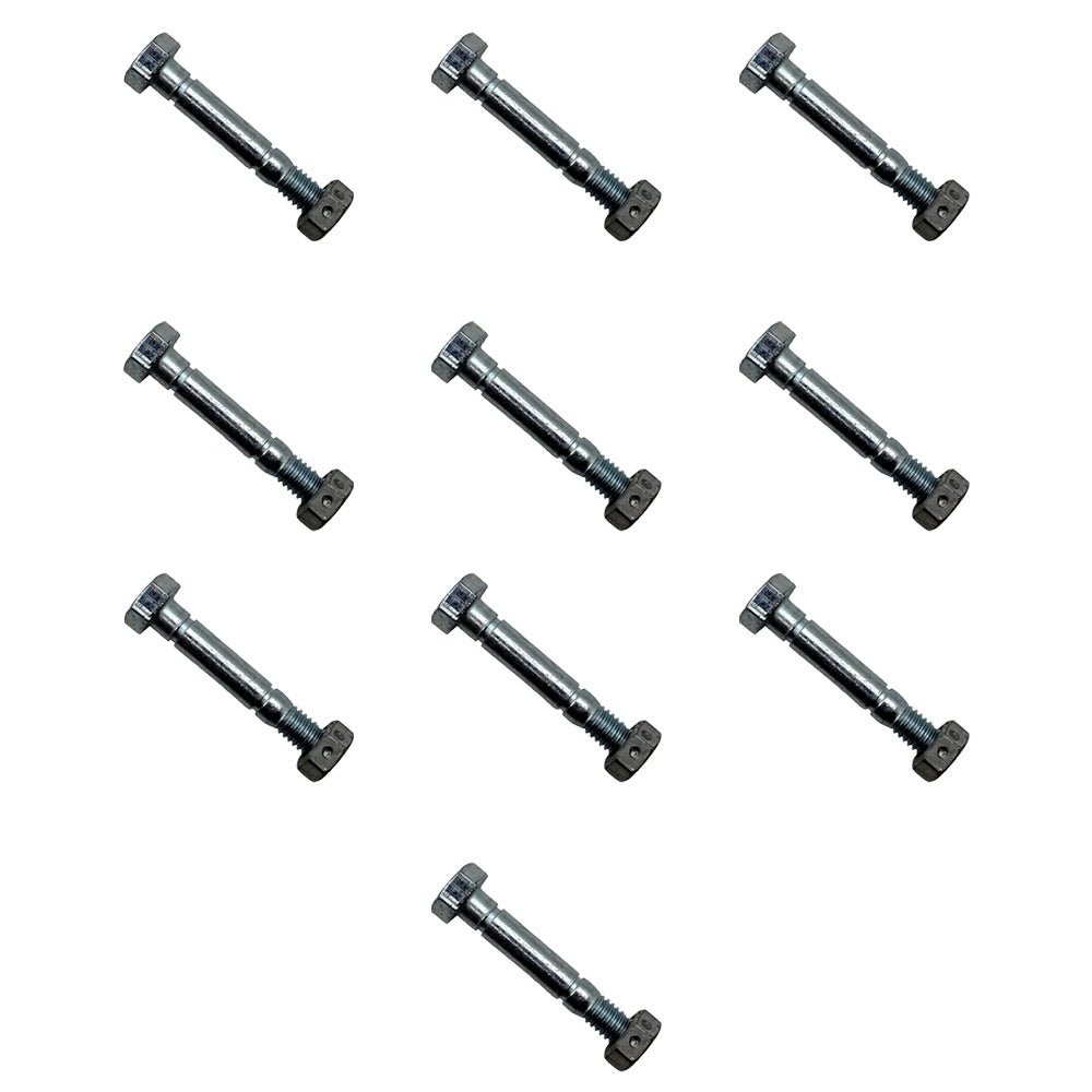 (10) SHEAR PINS & BOLTS for Snapper 13865 7091550 91550 Snowthrowers Snowblowers