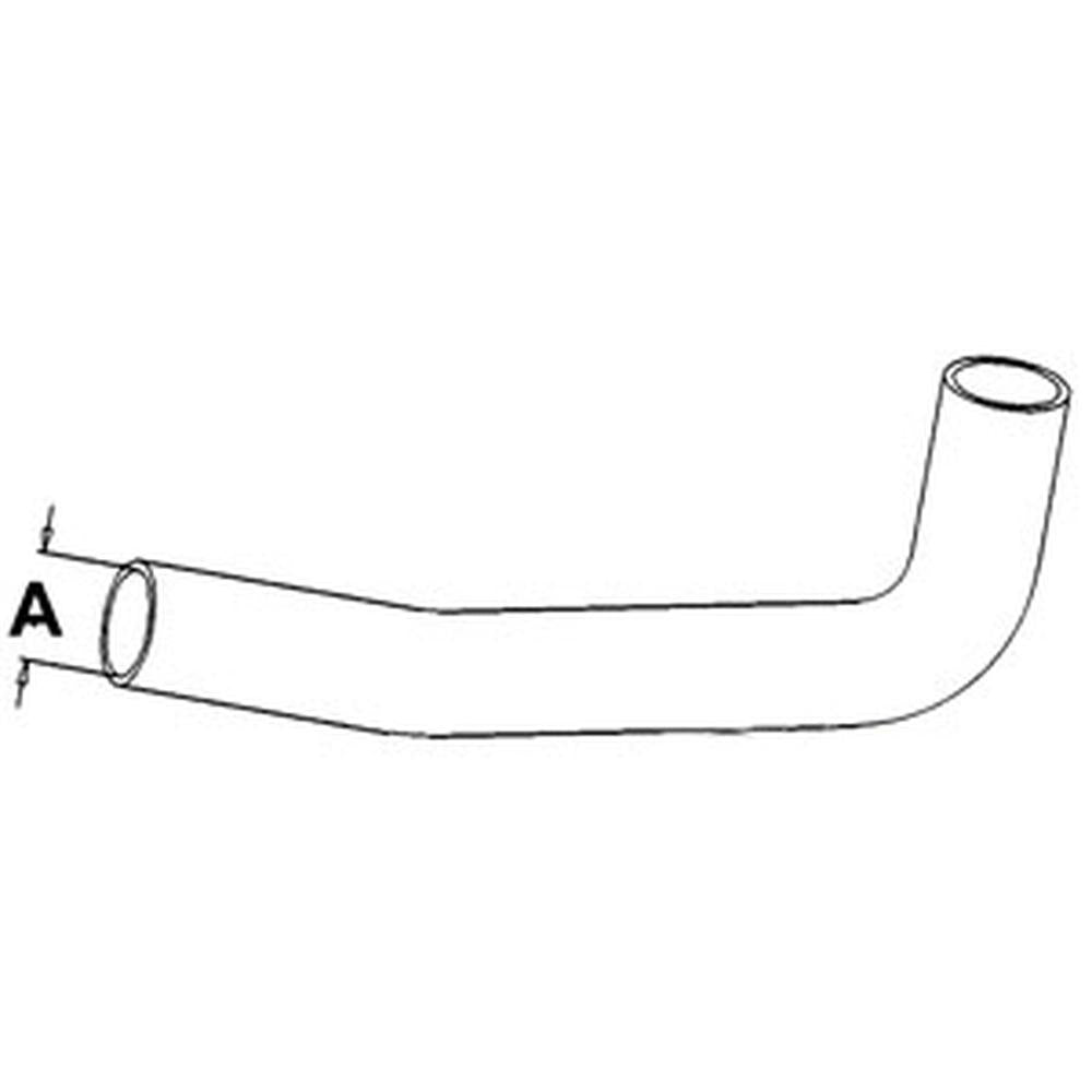 Top Radiator Coolant Hose Replacement Fits John Deere 310 & 410 Gas Engine Only