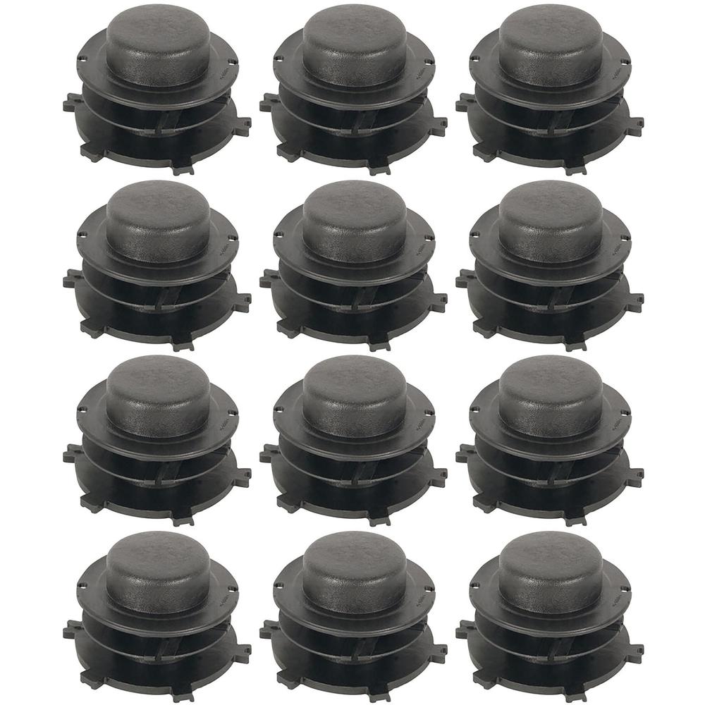 Set of (12) Trimmer Head Spools Fits 110 120 130 200 FS 44 FS-KM FS100 FS110