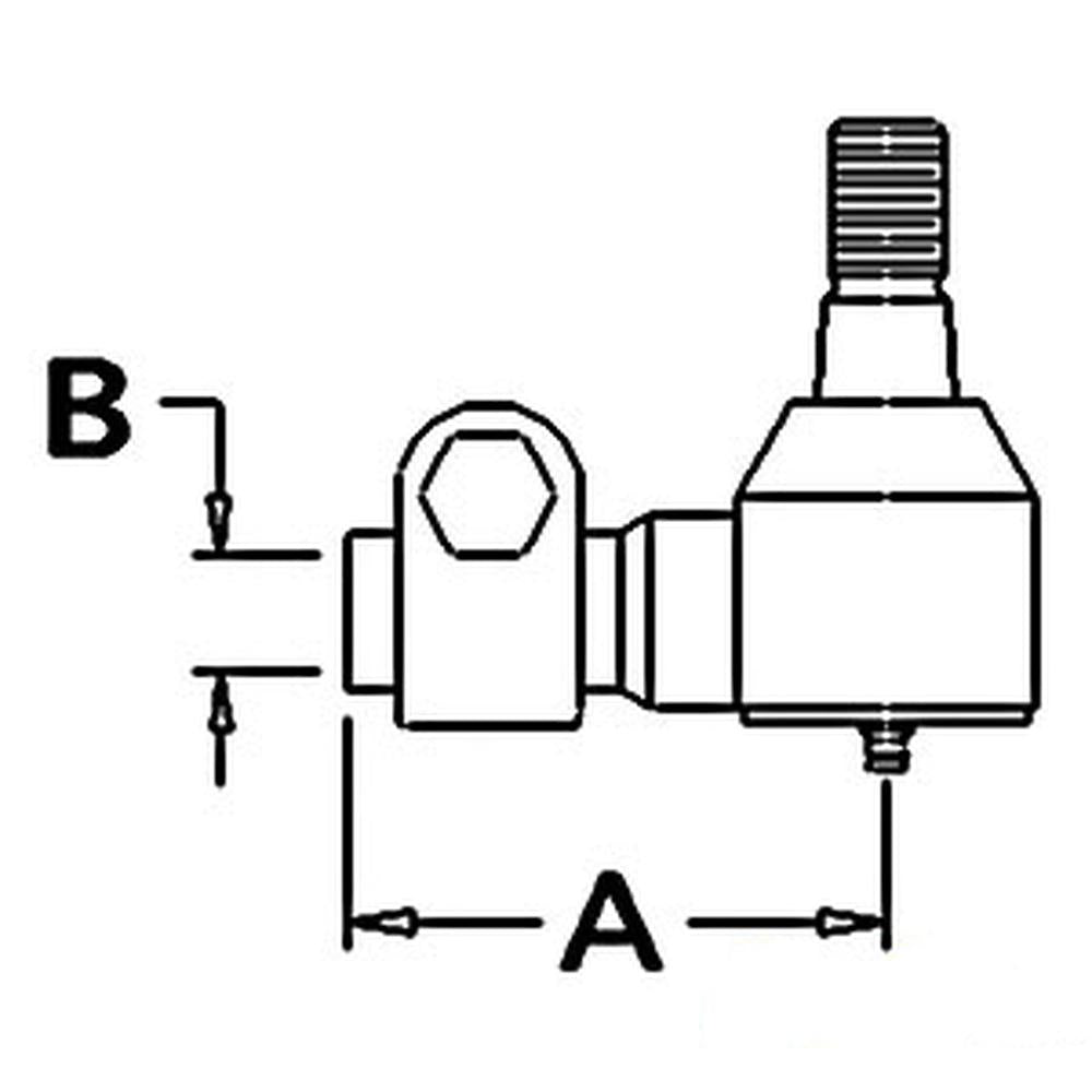 ZP0501205072 Tie Rod End Fits Ford/New Holland 5610 6610 6710 7610 7710 791