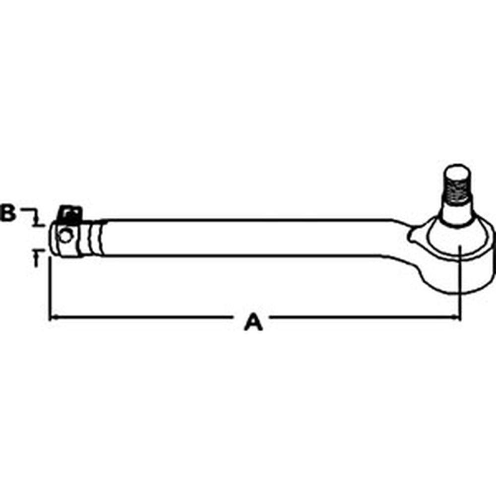 ZP0501205461 New Left Hand Tie Rod Fits Ford/New Holland TW15 TW5 8530 8630